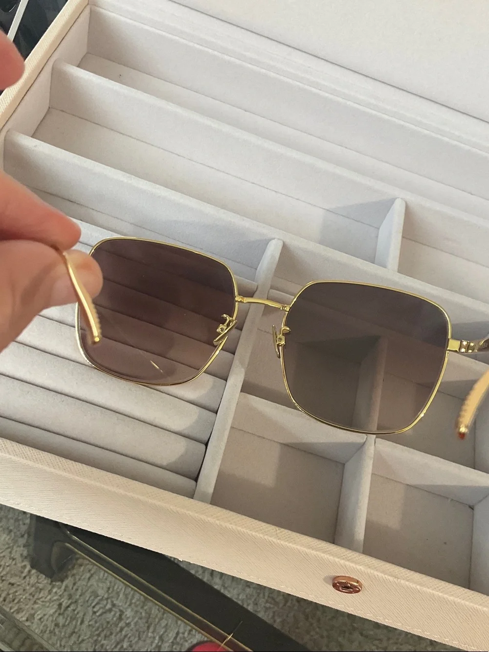 Bottega Veneta hexagon frame